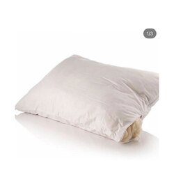 2 Adet Doğal Kuzu Yünü Yastık 50x70 1250 gram Merinos Kuzu Yünü