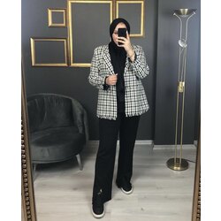 Zara Gold Düğmeli Tüvit Ceket 