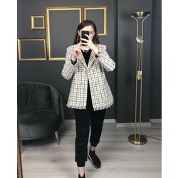Zara Gold Düğmeli Tüvit Ceket