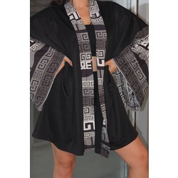 Yovasea Grey Kimono