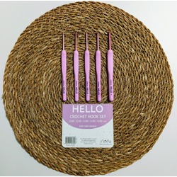 DMC - HELLO SİLİKON SAPLI TIĞ SETİ - 5 ADET