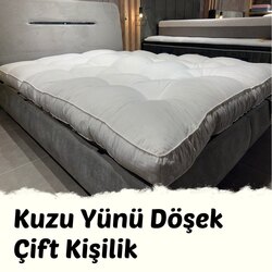 Kuzu Yünü Çift Kişilik Döşek 160/200 cm 22 kg