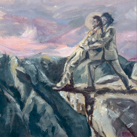Hold on, I've got you - Fine art baskı