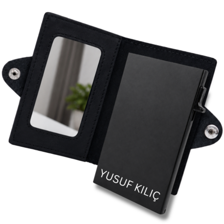 3'ü 1 Arada Kişiselleştirilebilir Hakiki Deri Cüzdan – Ayrılabilir MagSafe Kartlık
