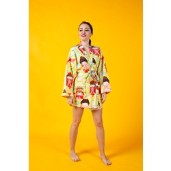 Lined Robe in SUNNY