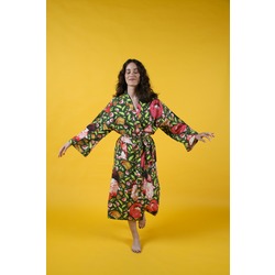 Long Robe in Greenberry