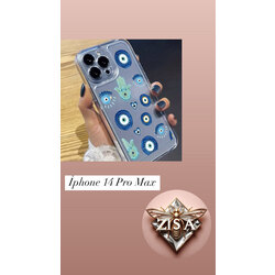 Mavi göz nazar boncuğu trend telefon kılıfı(Iphone14pro max)
