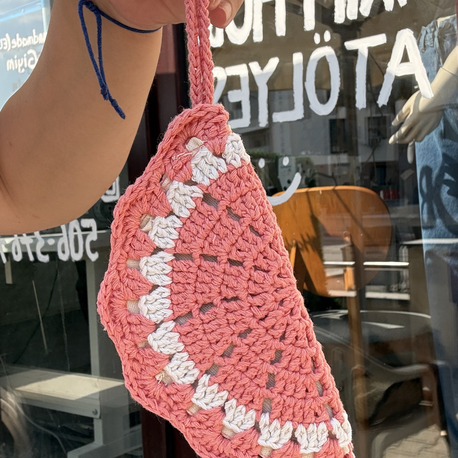     Handmade Örgü Gözlük Kılıfı/Çanta Aksesuarı 