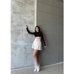 GİZLİ CEPLİ ŞORT ETEK