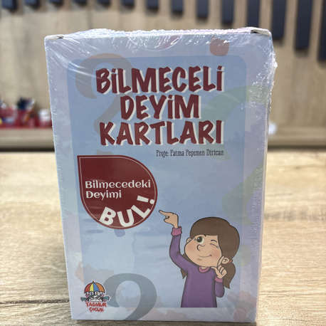 Bilmece deyim kartları