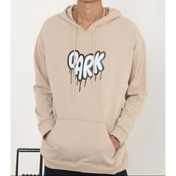 Dark Baskılı Kapşüonlu Sweatshirt