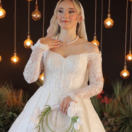 Orchid Bilye Barok İnci Kolye