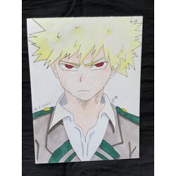 bakugo katsuki fanart