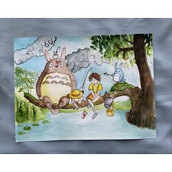 totoro fanart