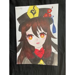 hu tao fanart