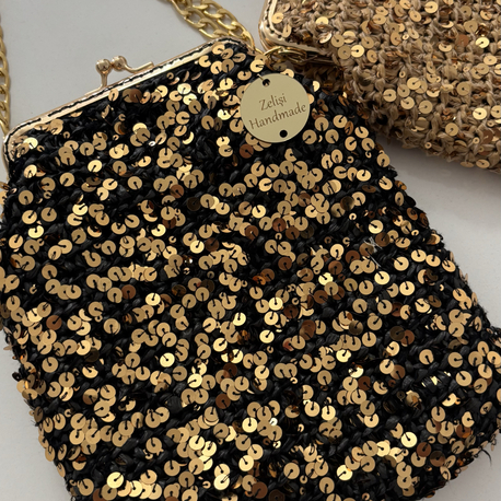 sequin bag