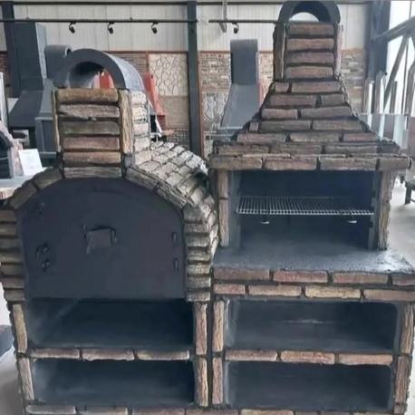 Taş fırın ve barbekü
