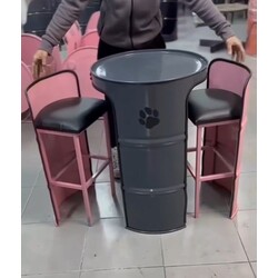 ikili varil bistro oturma grubu