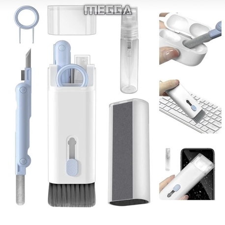 Çok fonksiyonlu 7in1 kulaklık,klavye ve ekran Temizlik kiti Temizleyici kit 7 ln 1 temizleme