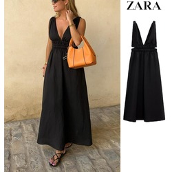 ZARA SİYAH ELBİSE 