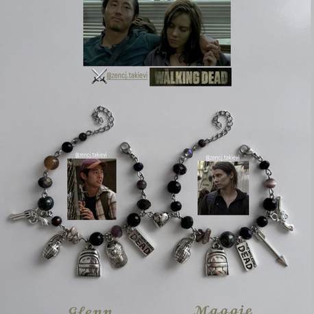 Glenn & Maggie matching bracelet