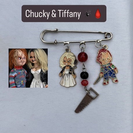 Chucky & Tiffany Bag Charm