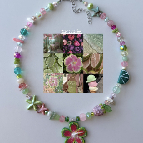 Hibiscus Aesthetic Choker