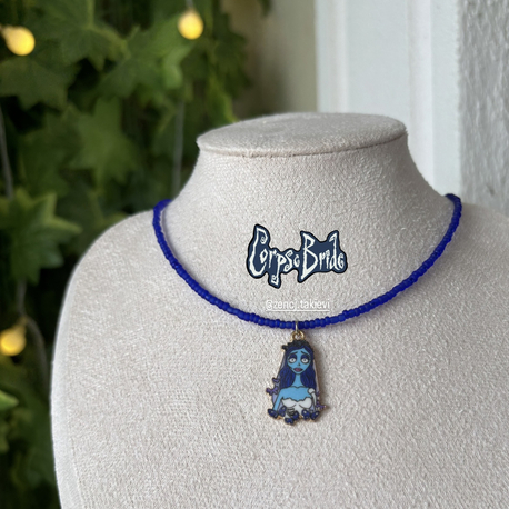 Ölü gelin Emily Choker Kolye