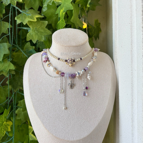 Cutecore kaplumbağa Choker 