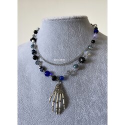 Skeleton Hand Choker