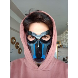 Captain America The Winter Soldier Cosplay Mask | Bucky Barnes Cosplay Mask With Painted
