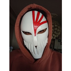 Bleach Kurosaki ichigo Cosplay Mask With Painted | Ichigos Cosplay Mask | Personalized Bleach Mask