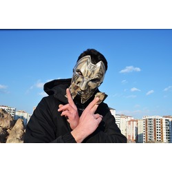 Jhin Mask | League Of Legends Cosplay Mask | Personalized Jhin Mask