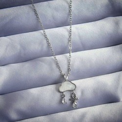 Bulut Kolye Gold/Silver