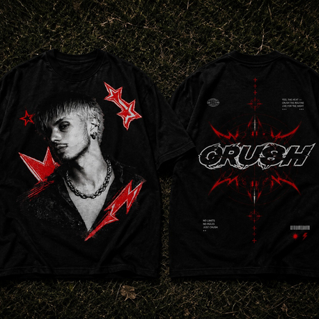 Crush Batu Cengiz Oversize Tişört