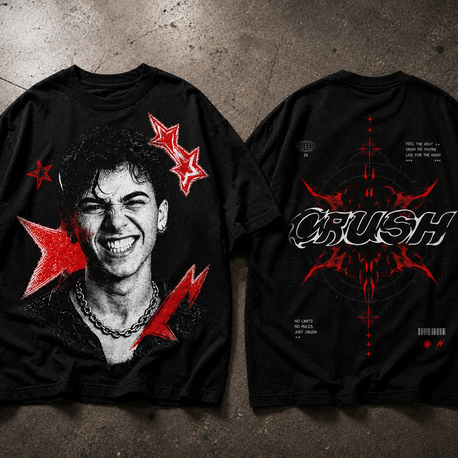 Crush Efe Şan Oversize Tişört