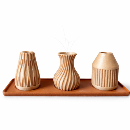 Trio Mini Vazo Seti