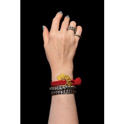 5’i Bir Yerde Midi Alaturka  /  Bold Line (24K Gold Plated)