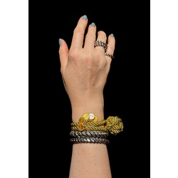 5’i Bir Yerde Midi Alaturka /  XL / 24K Gold Plated