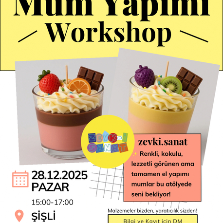 Mum Yapımı Workshop