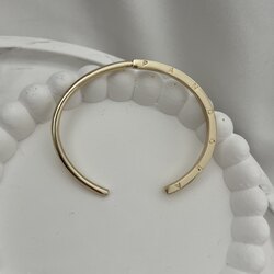 PANDORA Çelik gold Yarım Kelepçe