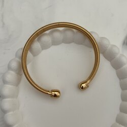 Çelik İKİLİ GÖRÜNÜM Gold Kelepçe