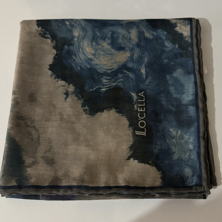 Locella soft eşarp mavi