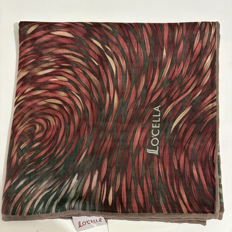 Locella soft eşarp kırmızı 