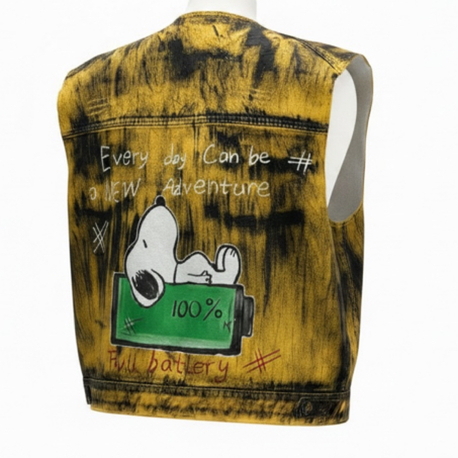 Denim yelek/unisex