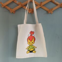 Çakıl Çakmaktaş Baskılı Bez Çanta