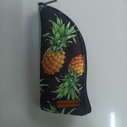 ananas desenli gözlük kılıfı 