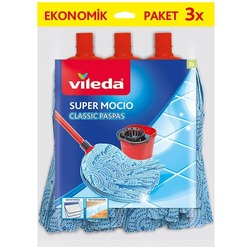Vileda Süper Mocio Klasik Paspas Ekonomik 3'lü Paket