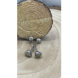 18MM KALP ÇELİK DİL PİERCİNG