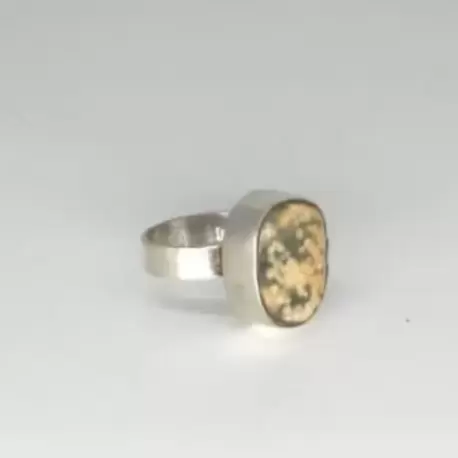 Jasper Oval Yüzük K0616
